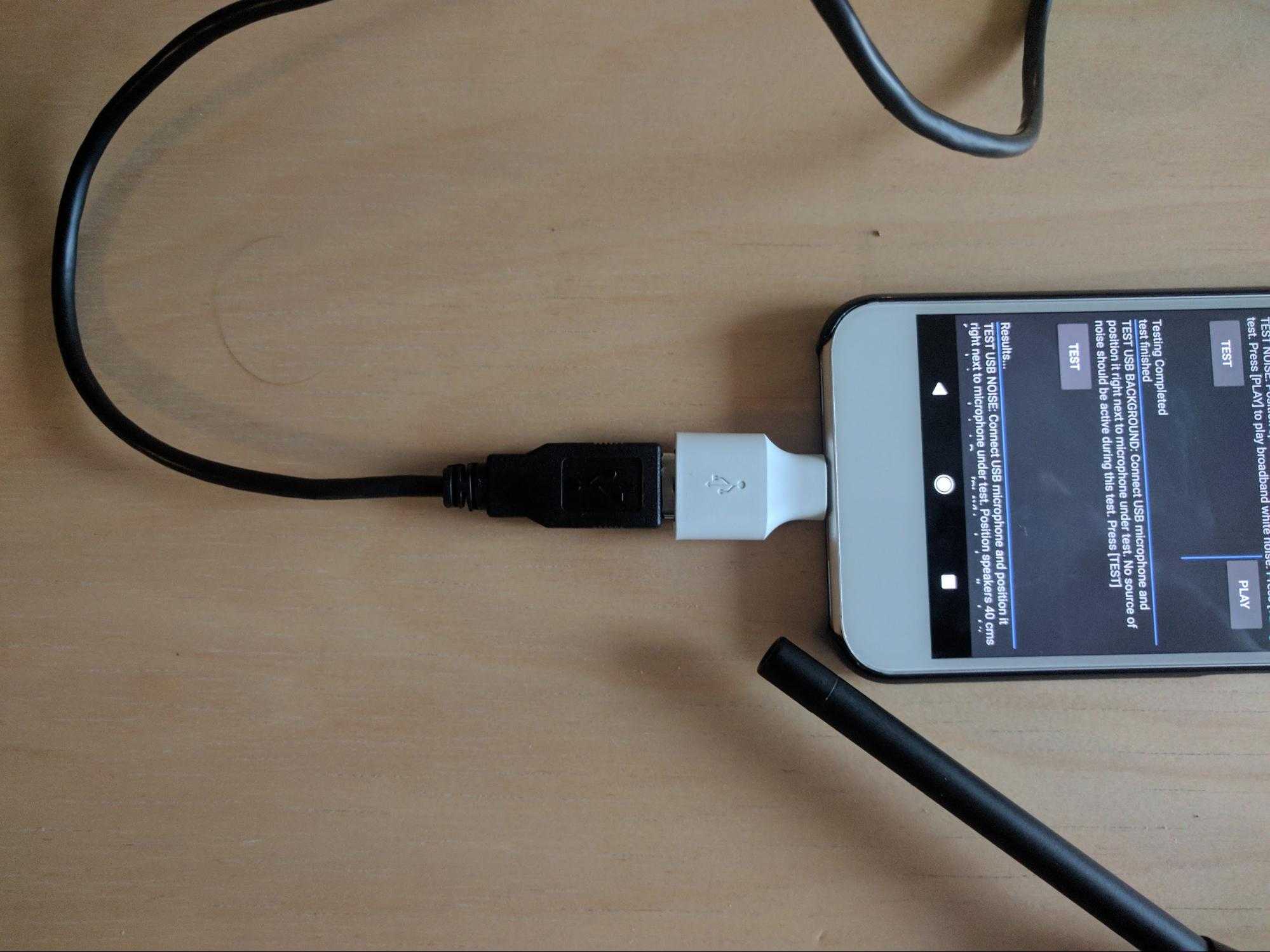 USB 参照麦克风照片