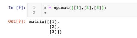 numpy初始化矩阵_numpy数组逆序